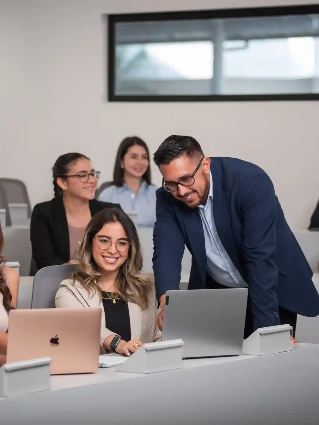 Participantes de un curso de desarrollo profesional