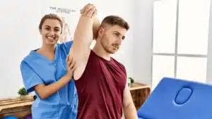 Estudiante en actividad física o deportiva