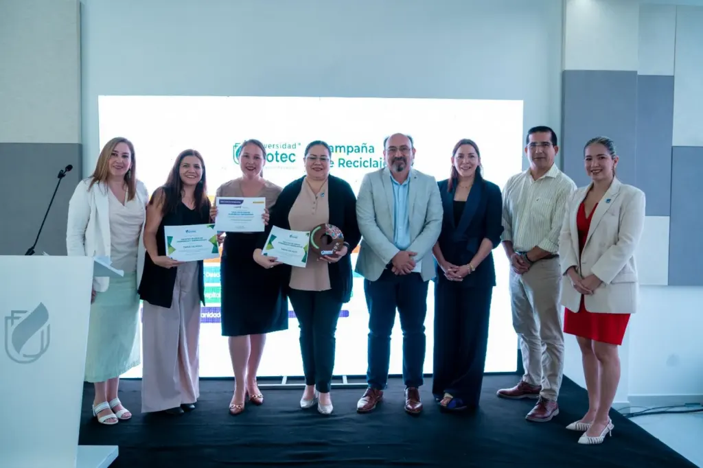 Authorities and guests at the ECOTEC Sustainability Directorate ceremony