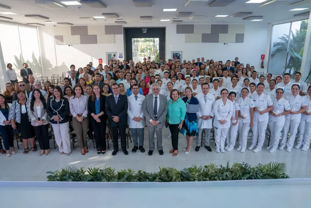 ECOTEC Nursing students at the Ceremony of Light