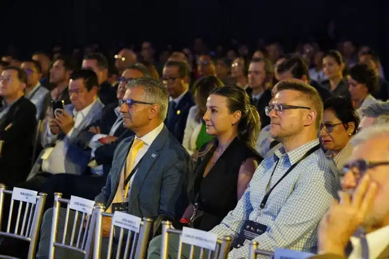 Attendees at an ECOTEC conference