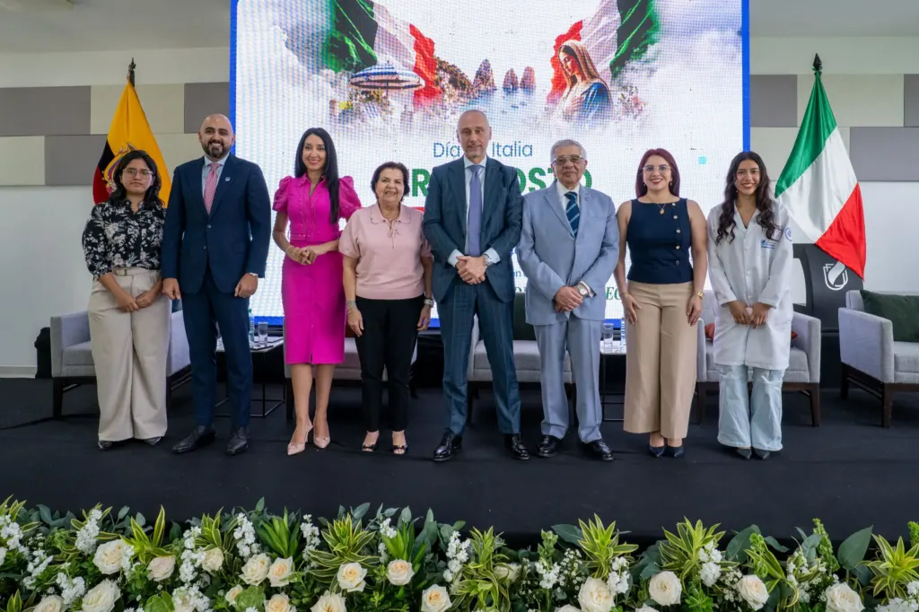 Celebración del Ferragosto con el embajador de Italia en la Universidad ECOTEC