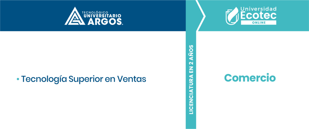 Comercio: licenciatura en 2 años para graduados de Tecnología Superior del Tecnológico Argos