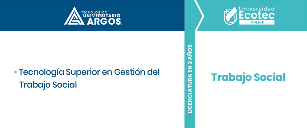 Trabajo Social: licenciatura en 2 años para graduados de Tecnología Superior del Tecnológico Argos