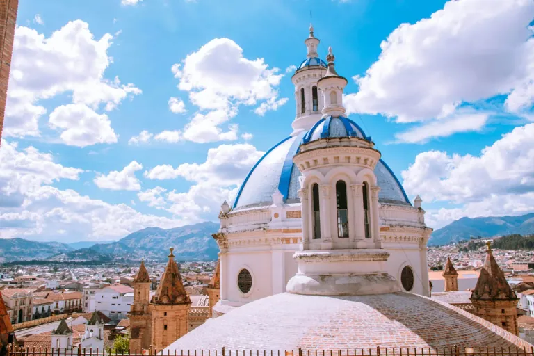 Cúpulas de la Catedral de la Inmaculada Concepción en Cuenca