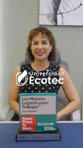 Un reconocimiento que reúne muchas voces y una misma fuerza: las mujeres que, con su talento, compromiso y liderazgo, transforman ECOTEC cada día. Sus historias reflejan una cultura que se construye en equipo y nos impulsa a seguir creciendo. 💙
Celebramos nuestra distinción como uno de Los Mejores Lugares para Trabajar para Mujeres en Ecuador 2026, otorgada por Great Place to Work®. ✨